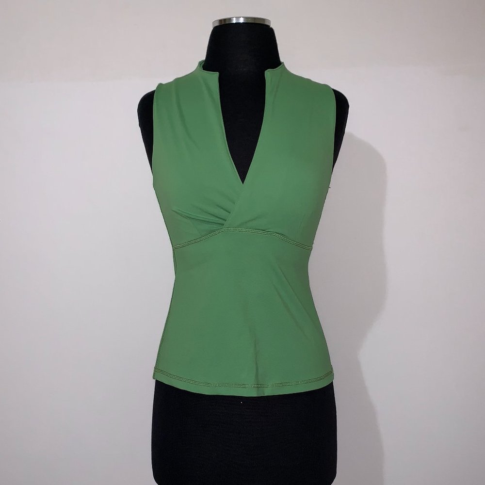 LULULEMON LIME GREEN ACTIVE TANK -  (fits like 4)